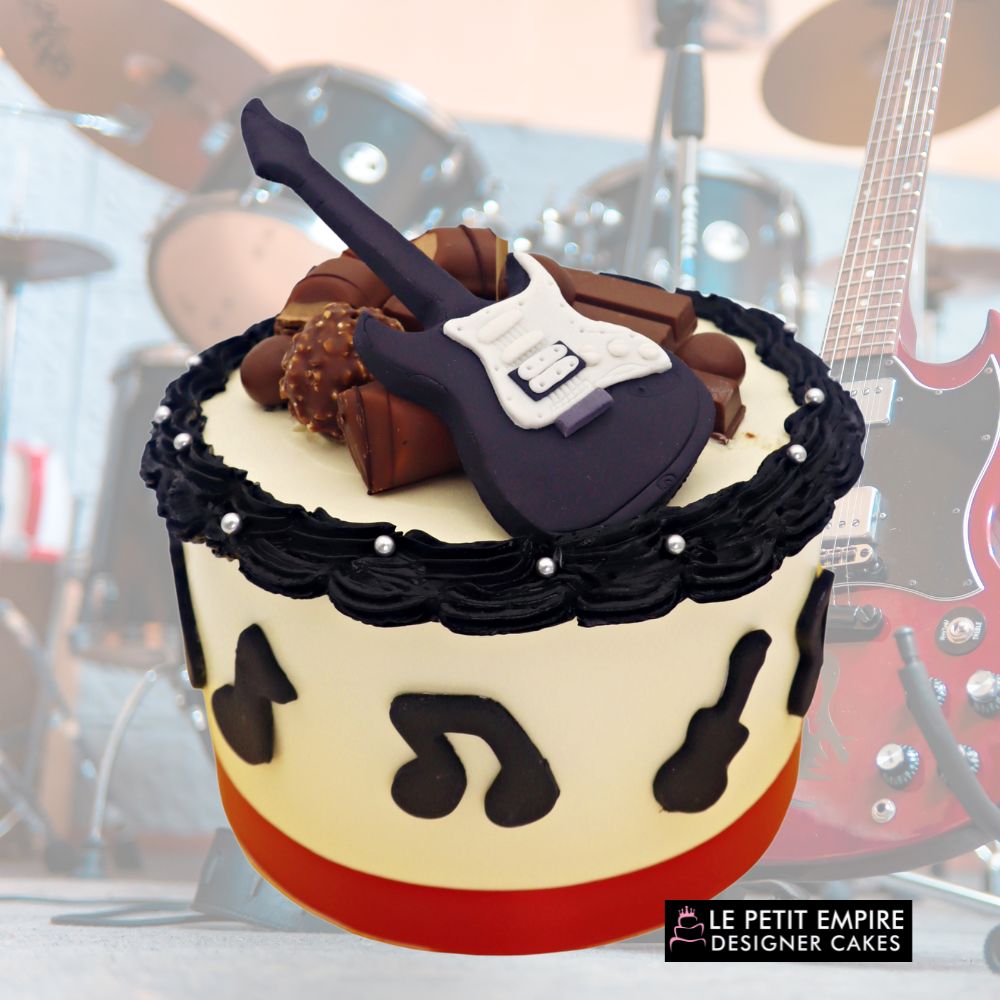 Girl Music Theme Cake Topper Guitar Birthday Decorations - Etsy
