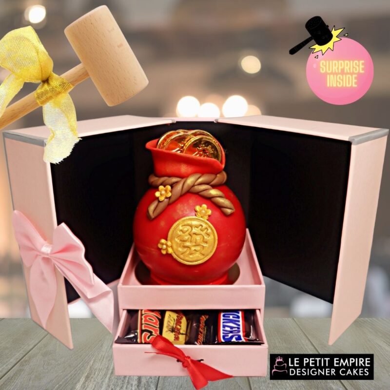 MINI PROSPERITY BAG Chocolate Pinata Gift Box
